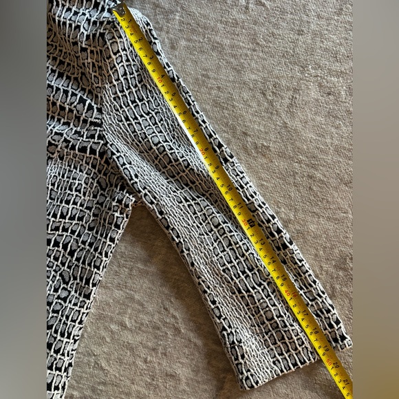 ERIN LONDON Lightweight Zip Up Jacket Cardigan Semi Snakeskin Pattern - Size XL - Picture 12 of 12